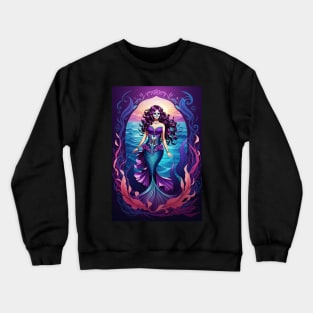 Colorful Dia De La Muerte Crewneck Sweatshirt